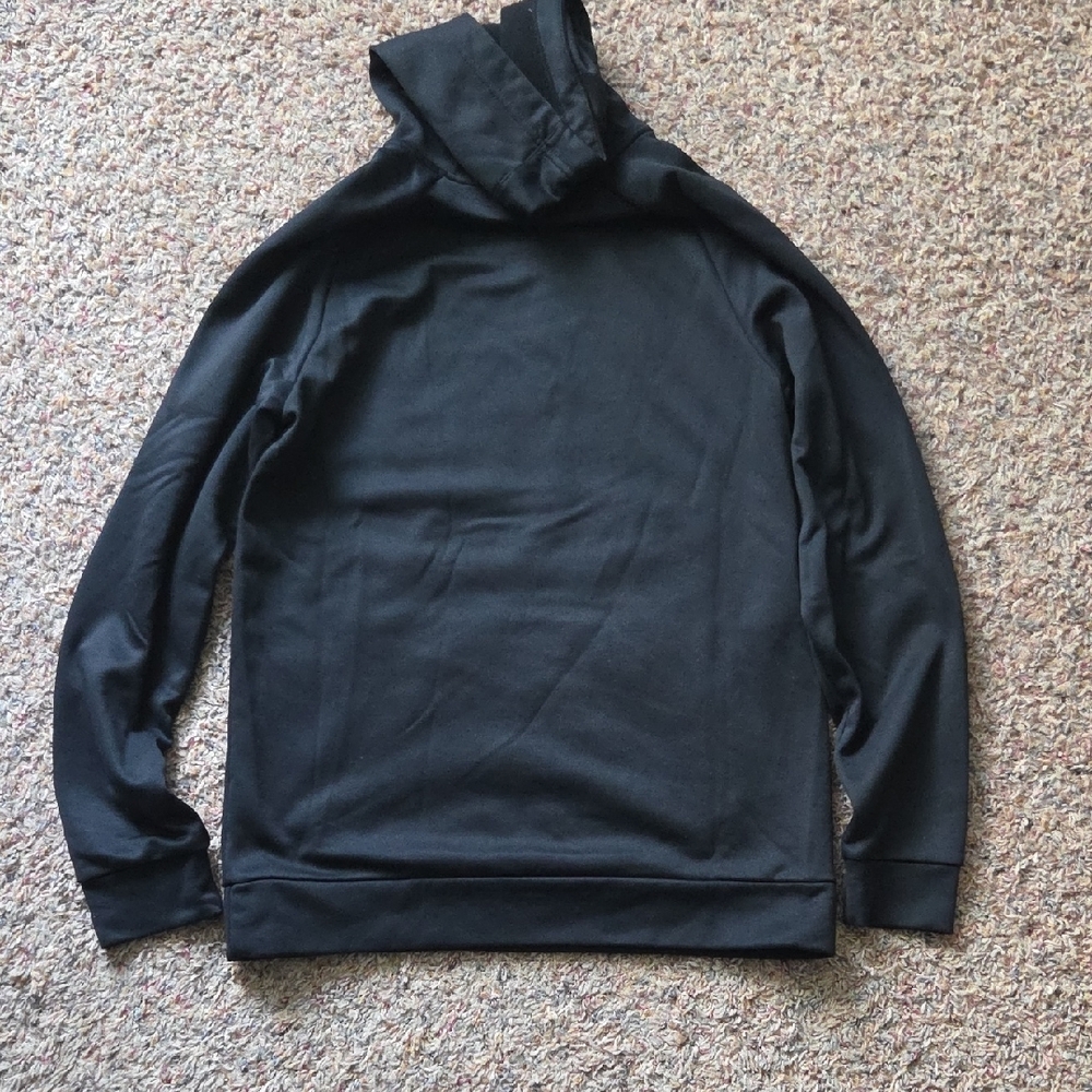 Nike Men's Black and White Hoodie - Picture 4 of 4